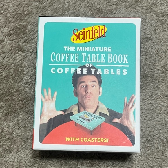 Running Press Accents Seinfeld The Miniature Coffee Table Book Of Coffee Tables Poshmark